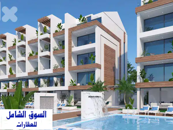 شاليه فاخر مطل على البحر في جددايل - فرصة استثمارية...