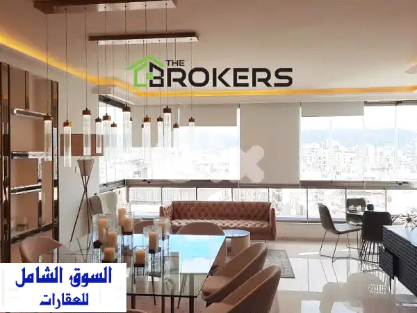 شقة مفروشة فاخرة للبيع في عائشة بكار، بيروت - 210...