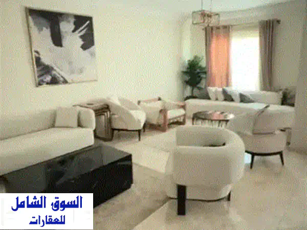 شقة 3 غرف للبيع في كمبوند ايكون جاردنز - التجمع الخامس (سعر لا يُفوّت!)