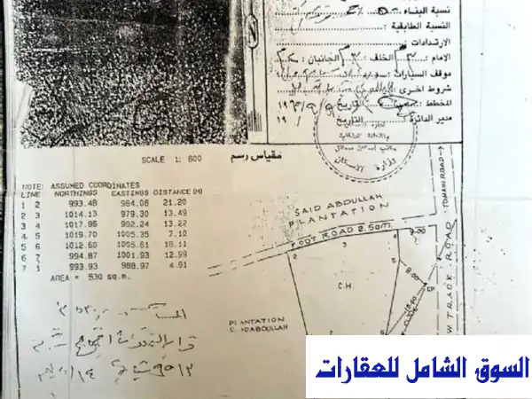 فرصة استثمارية رائعة! منزلين للبيع في أرض واحدة...