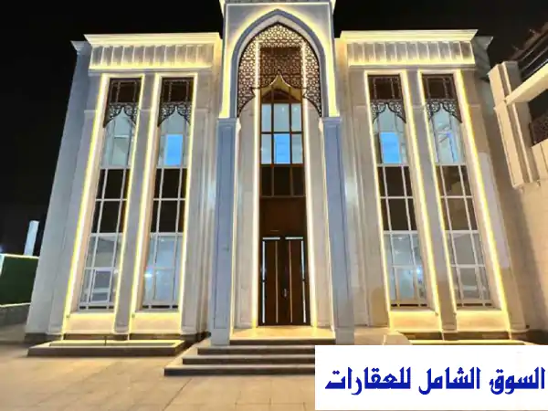 فيلا فخمة للبيع في الثميد - ريّانة، 8 غرف، تمويل...