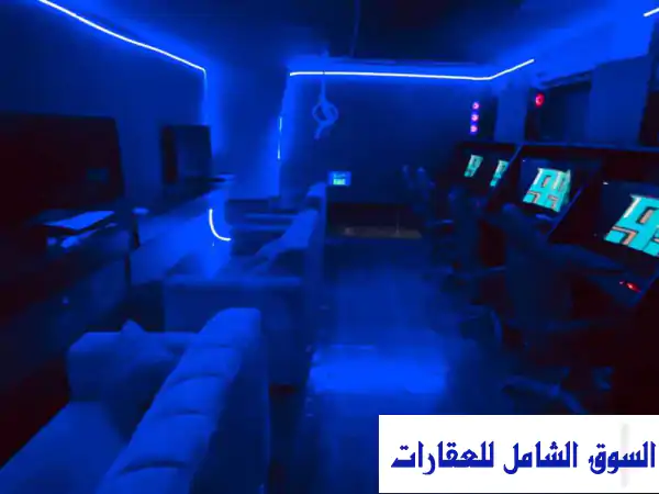 فرصة استثمارية ذهبية! محل ألعاب إنترنت مجهز...