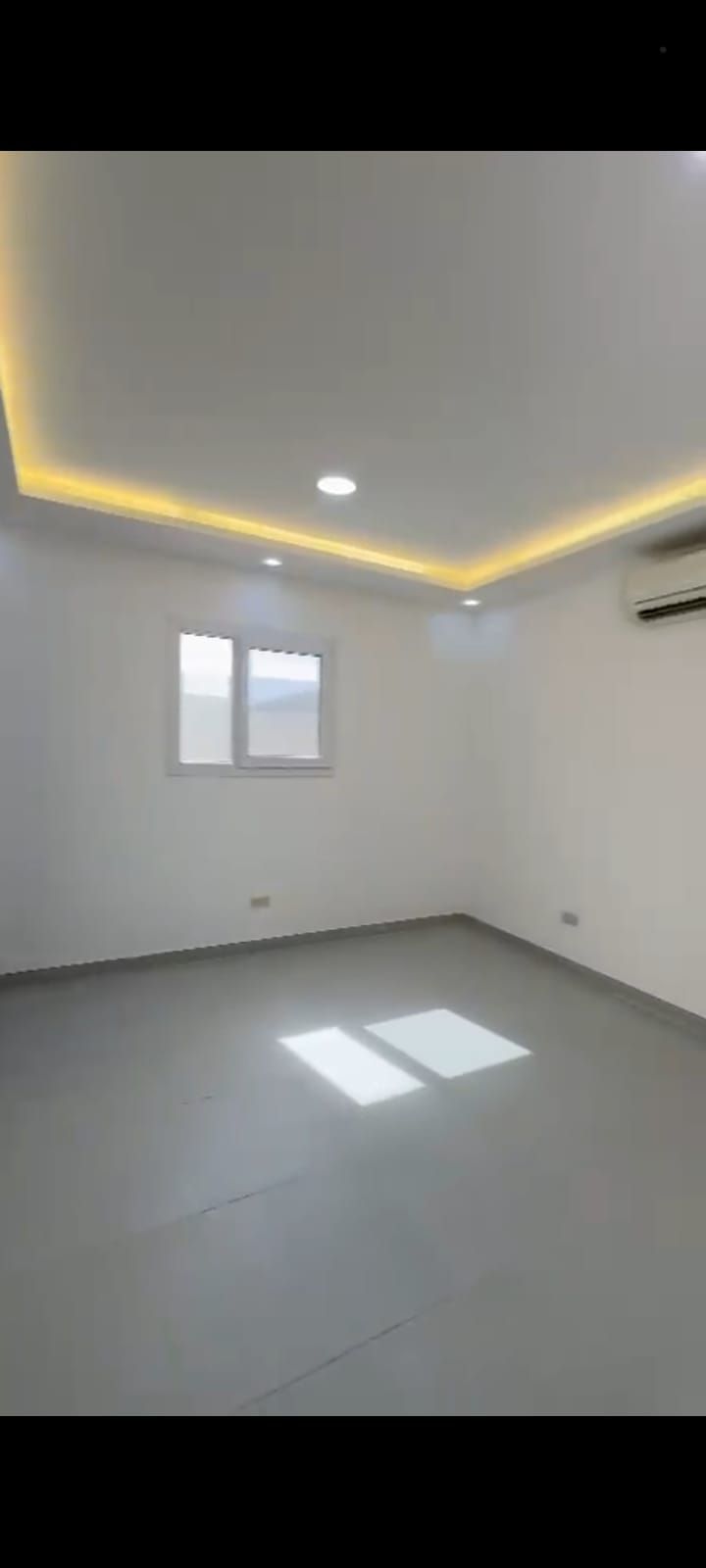 شقة  ارضي بفيلا للايجار