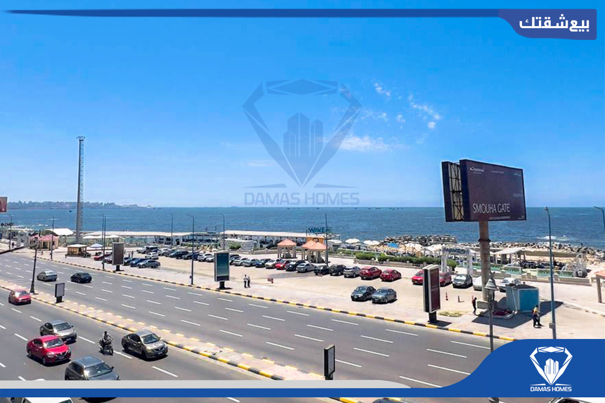 شقه للبيع _ مطلات بحر مباشر _ موقع مميز _ كليوباترا...