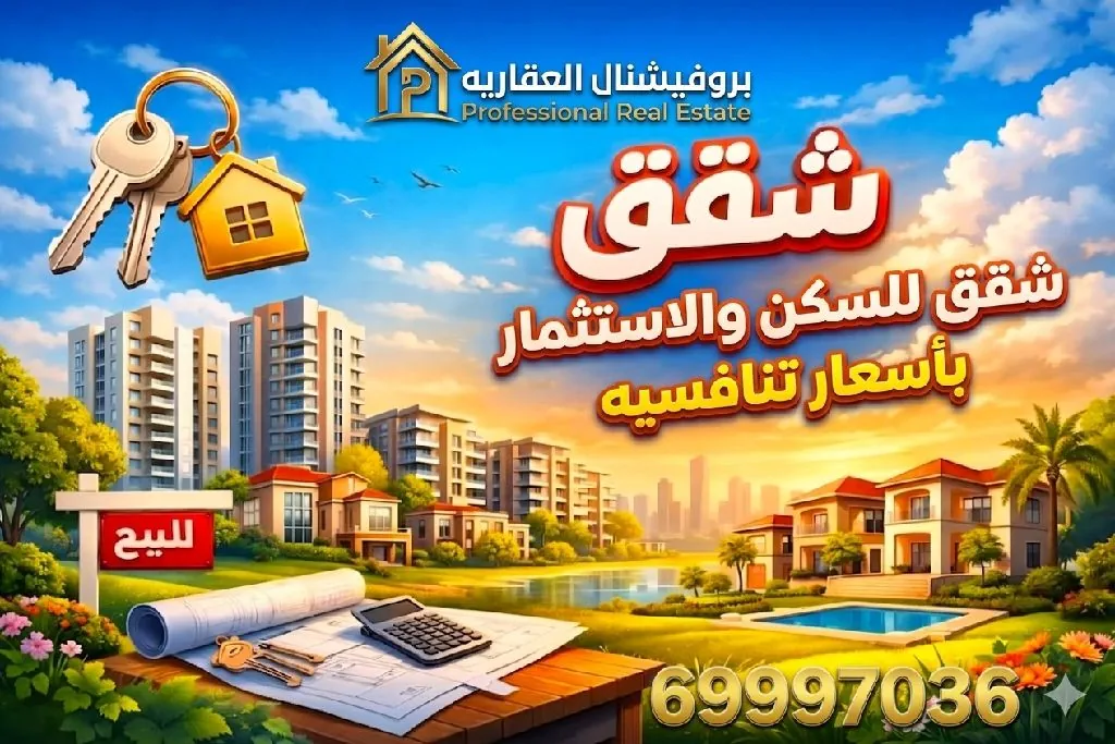 فرصة لا تتكرر للسكن والاستثمار في الكويت