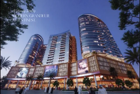 للبيع دوبلكس غرفتين وصالة - Orchid A2 عجمان الداون تاون رقم الوحدة A2 - 1402 النوع Duplex 2
