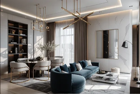 فرصة استثمارية وسكنية في عجمانلا تعوض في ROCKHILL Tower امتلك الآن شقة غرفة وصالة (1 Bedro