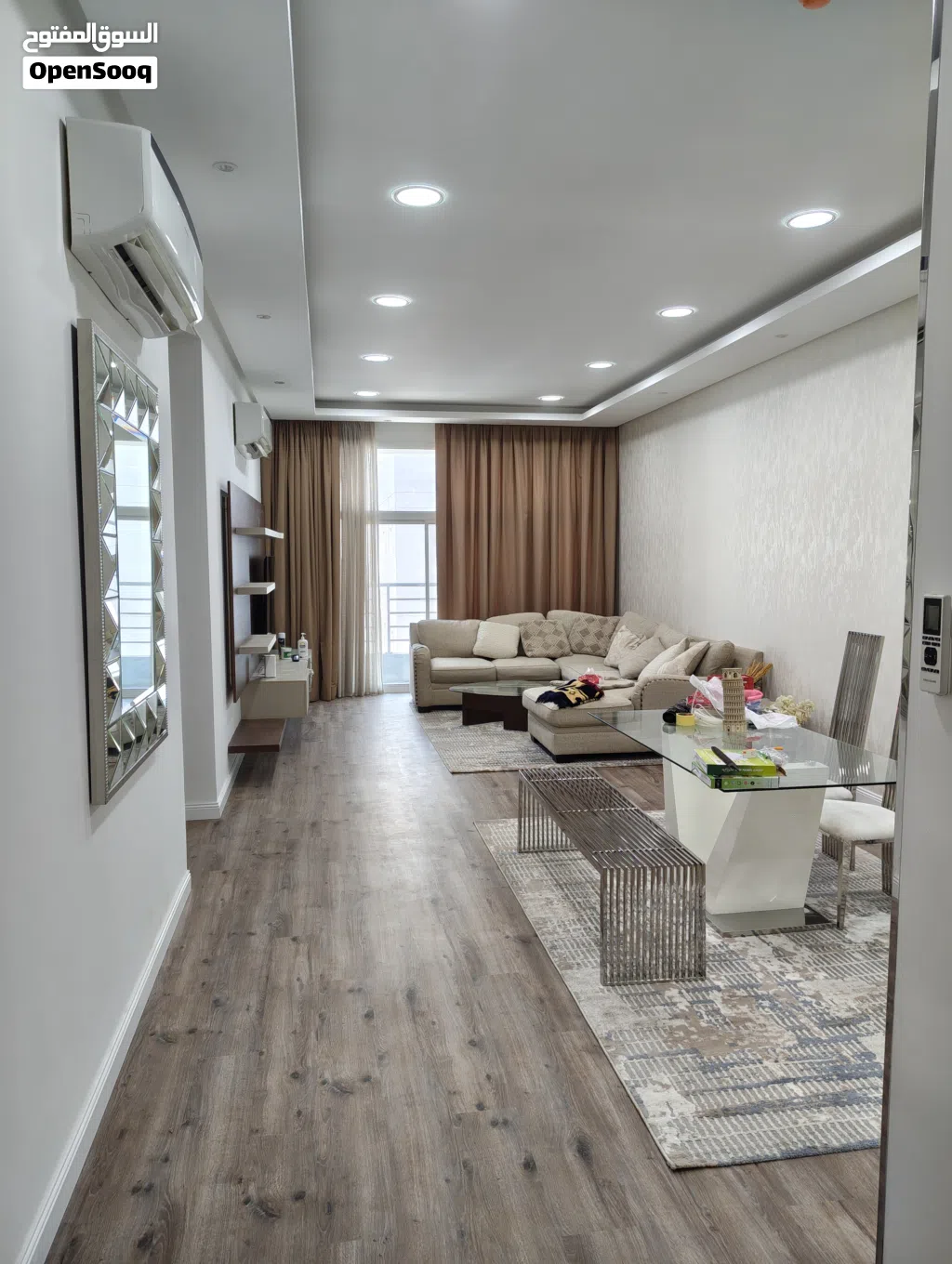 Semi furnished Flat for sale in Hidd شقة نصف مفروشة للبيع في الحد