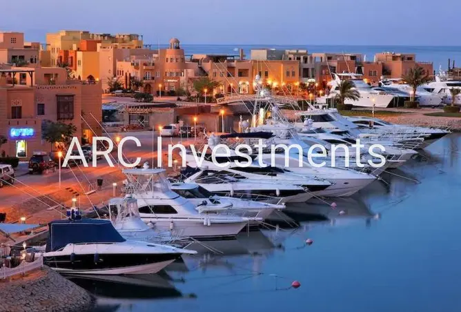 البيع في سوان ليك الجونة: شالية غرفة ماستر...
