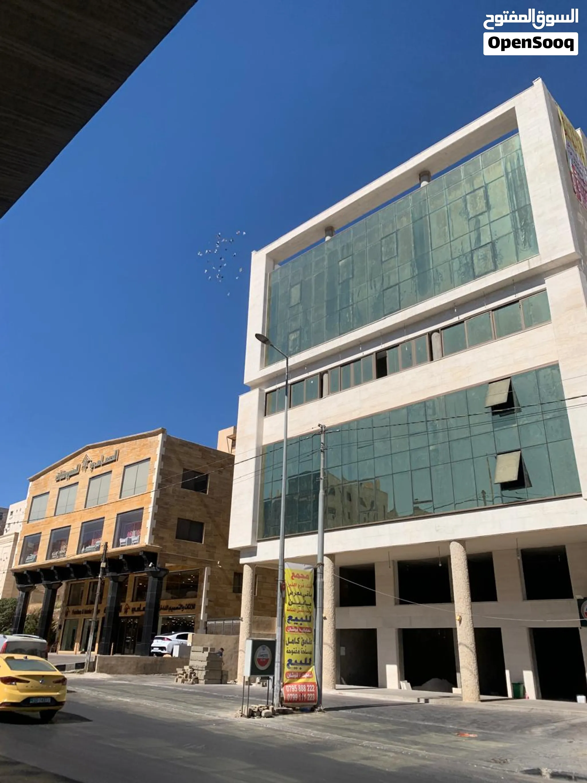 طابق 496 م2 إذن أشغال مكاتب مساحة مفتوحة بناء جديد من المالك
