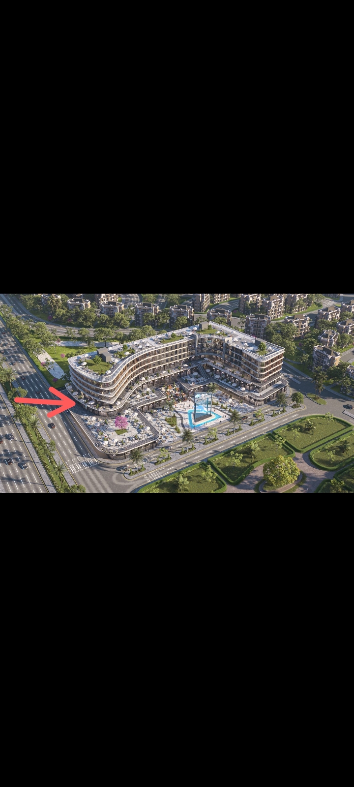 محل تجاري62 متر على محور الجزيرة مباشرة مع تقاطع جمال عبد الناصر