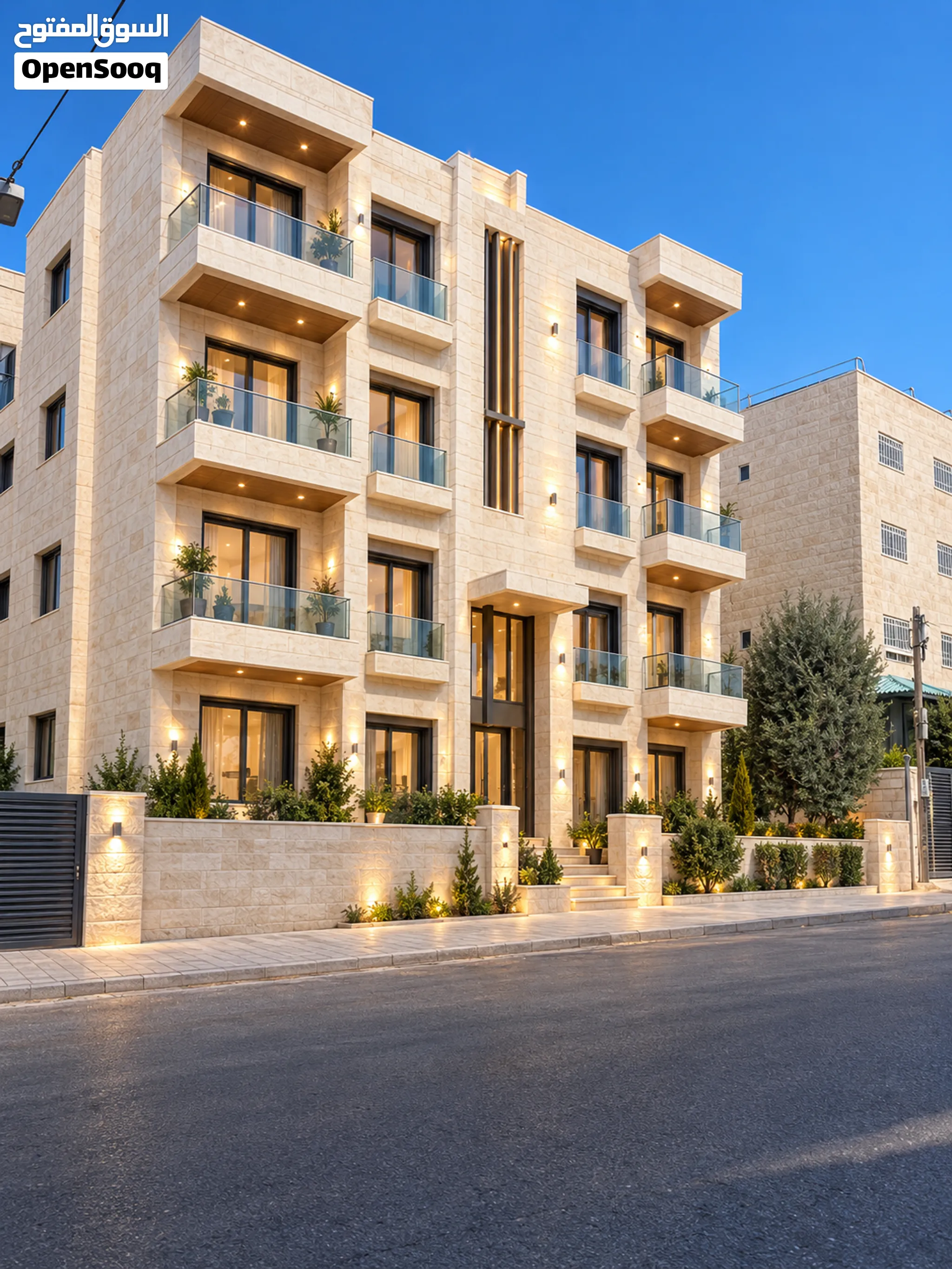 فرصة استثمارية شقق قيد الإنشاء للبيع في ضاحية الأمير راشد قرب دوار زين بسعر يبدأ من 80 ألف