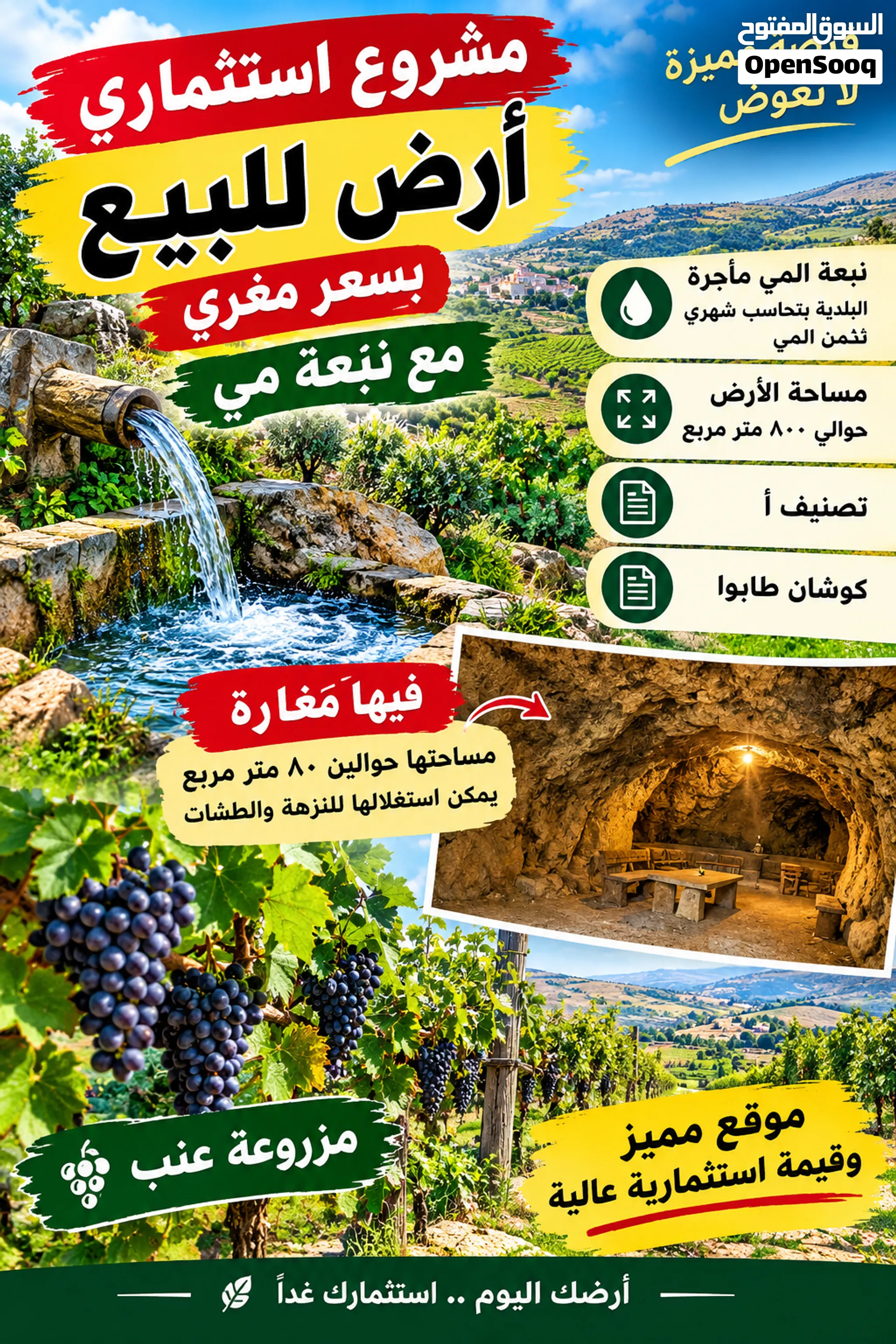 قطعة ارض استثمارية للبيع