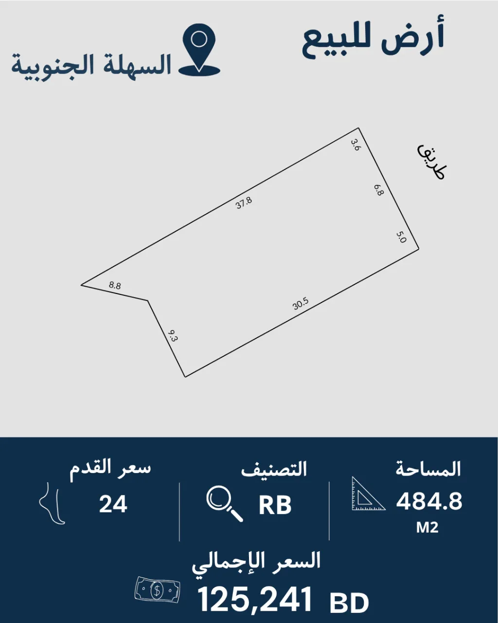اراضي للبيع في البحرين