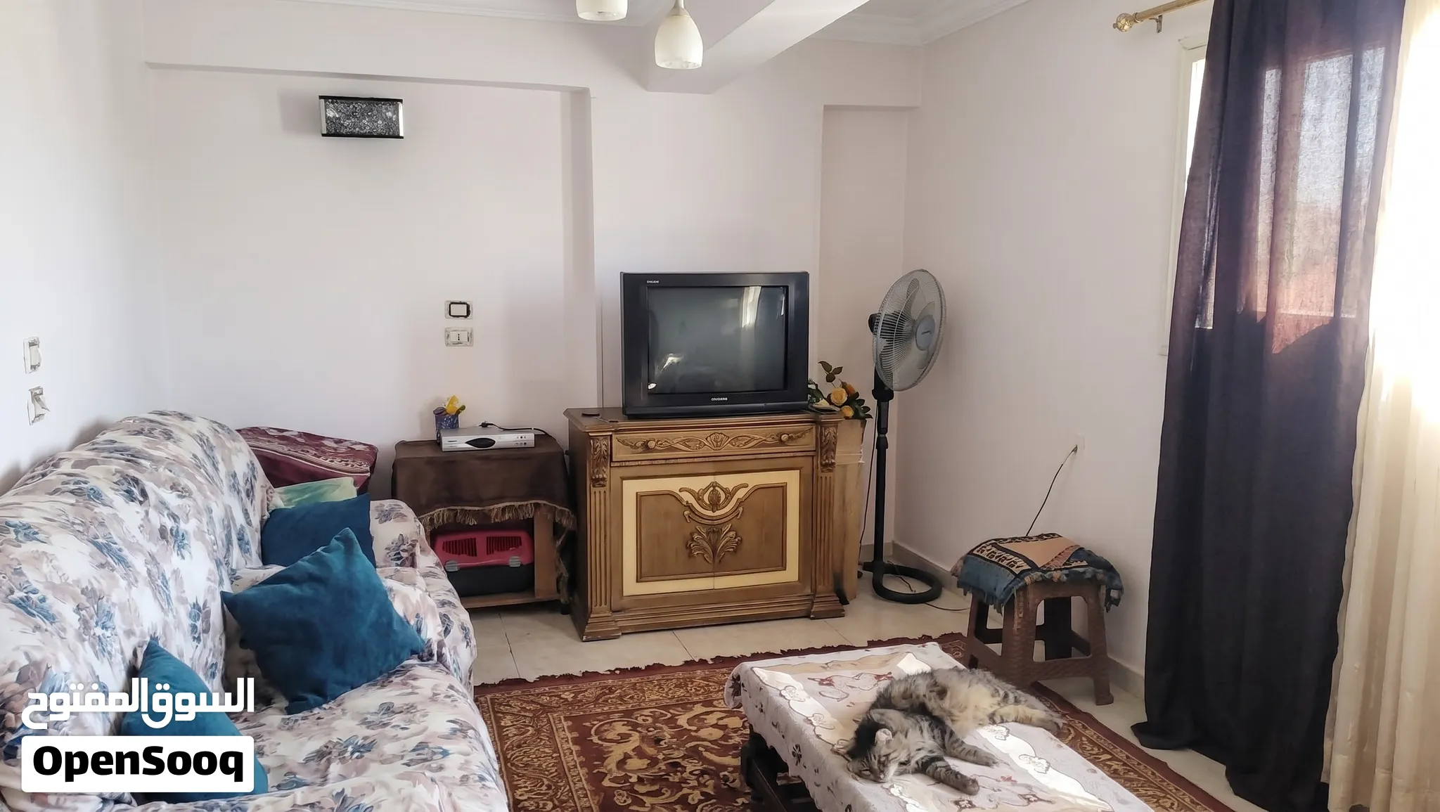 شقة للبيع بمنطقة العماروة الملاحة المندرة تشطيب سوبر لوكس