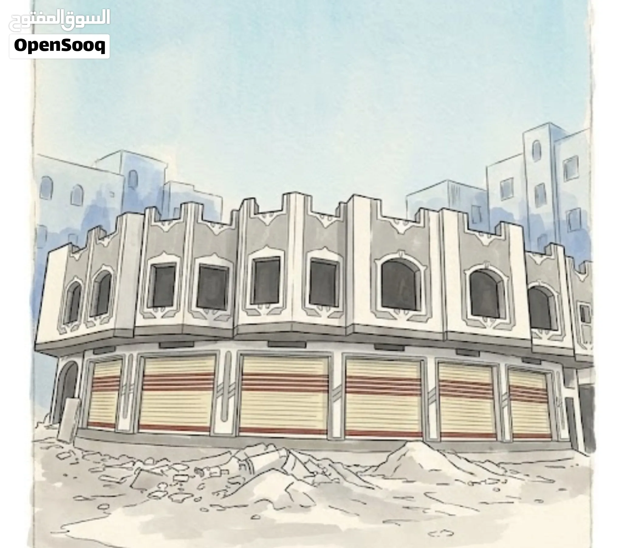 عمارة ركنية في ارتل للبيع