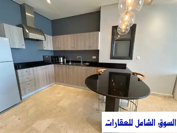 للإيجار في السالمية شقق واسعة بغرفة نوم واحدة مطلة على البحر صالة معيشة مفروش حولي