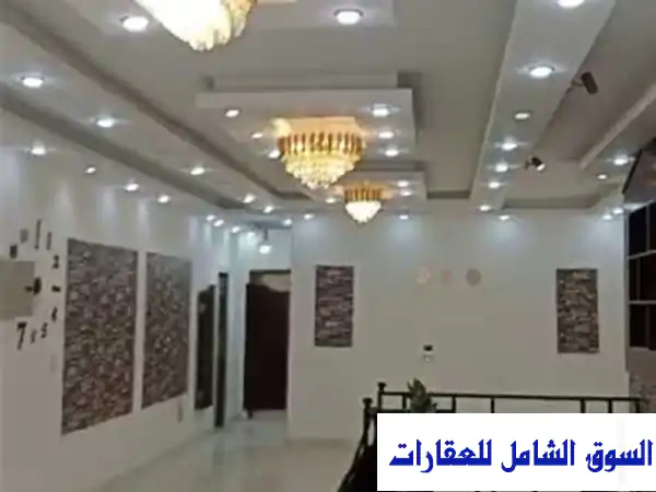 دوبليكس إيجار سياحي فاخر بـ 6 أكتوبر | الحي...