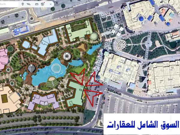 محل 100م مميز: الوحيد باوبن اير مول مدينتي - إطلالة...