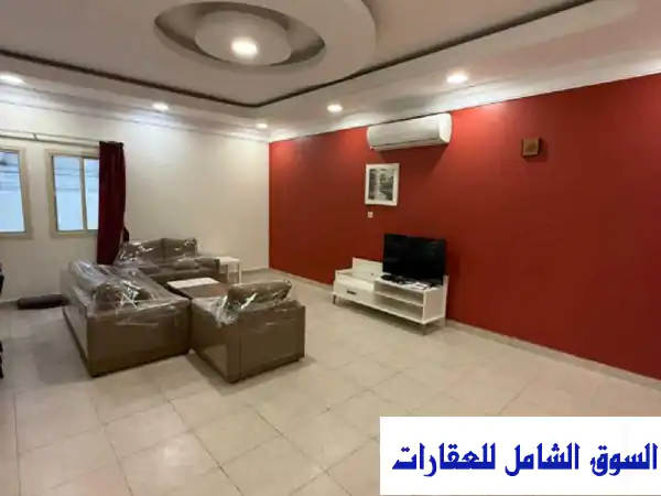 فرصة لا تعوض! شقة مفروشة بالكامل للإيجار بالمعمورة (الريان) 150م² | شاملة الفواتير والإنترنت + شهر مجاني!