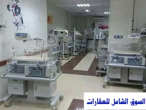 فرصة استثمارية استثنائية: مستشفى ضخم 3600م² للبيع...