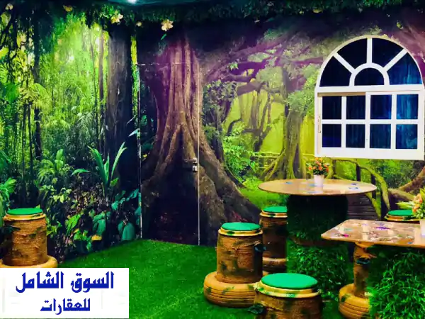 فرصة استثمارية ذهبية: كافيتريا متخصصة لحفلات...