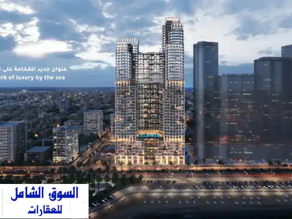 مشروع موجان عجمان: شقق فاخرة للبيع على البحر مباشرة...
