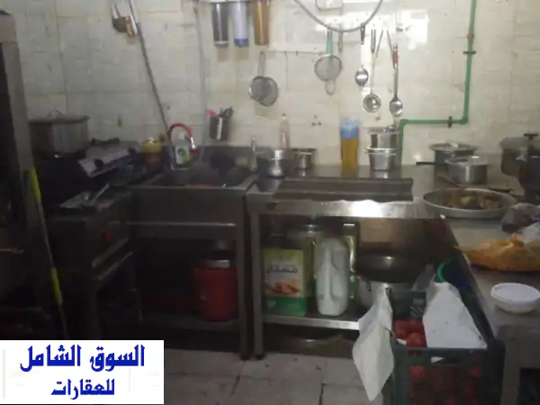 فرصة ذهبية: كافيتريا مأكولات مصرية للبيع العاجل بالرميلة 1 - موقع حيوي ومربح!