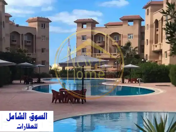 شاليه فاخر 120م للبيع في مراقيا جاردينز الساحل الشمالي | فيو مسبح بانورامي | سوبر لوكس