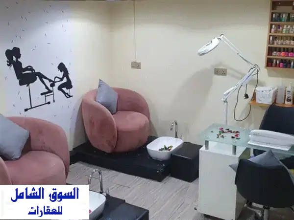 للبيع: صالون نسائي فخم طابقين في الروضة 2، عجمان -...