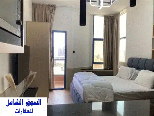 استوديو ذكي فاخر مفروش للبيع في برج النعيمية C عجمان...