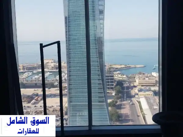 مكتب فاخر للإيجار شرق الكويت: إطلالة بحرية خلابة،...