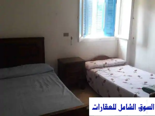 مصيف الأحلام بالعجمي الهانوفيل: شقة مفروشة فاخرة للإيجار اليومي بفيو بحر خلاب (400 جنيه)