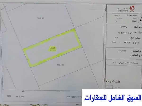 للبيع ارضين في ابو ظلوف قريبة جداً من البحر...