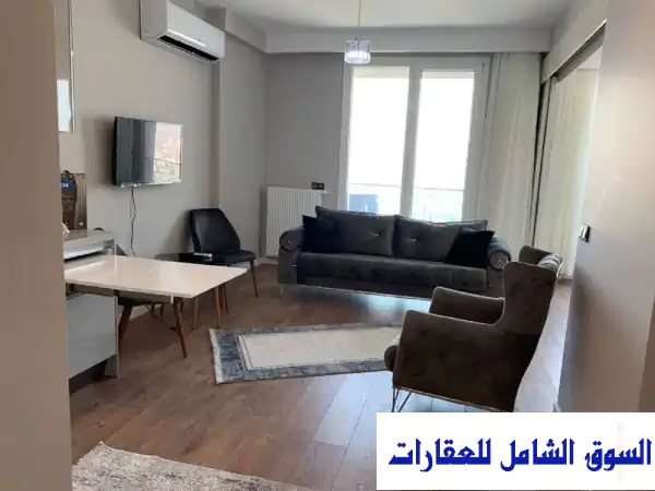 إسطنبول باغجلار: شقة أحلامك الذكية والفاخرة للإيجار الشهري | مفروشة بالكامل وجديدة كلياً (قرب 212 مول ومحطة المترو)