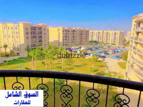 الرحاب: ارخص شقة مفروشة (90م) للايجار - غرفتين نوم | اول سكن بڤيو جاردن خلاب!