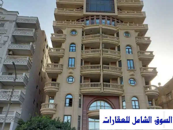 شقة دوبلكس فاخرة للإيجار 390م بمصر الجديدة | قرب...