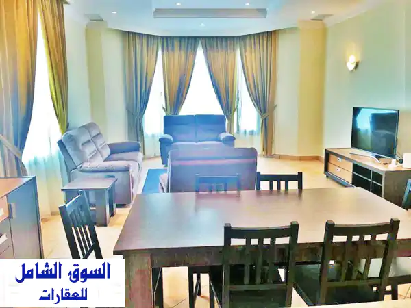 شقة مفروشة فاخرة 3 غرف نوم للايجار في السالمية -...