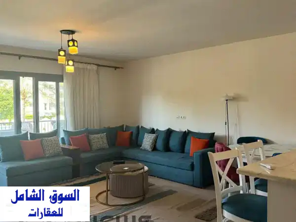 شاليه فاخر للبيع بمراسي (إعمار مصر) 171م | مفروش بالكامل...