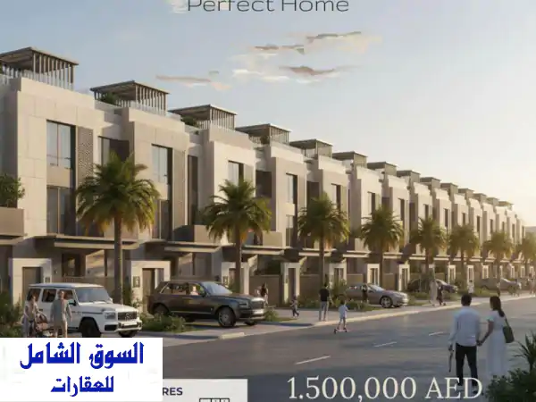 فرصتك الأخيرة في عجمان: امتلك تاون هاوس فخم...