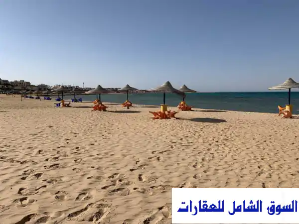 استوديو فاخر 45م مكيف بفيو بحر مباشر للإيجار...