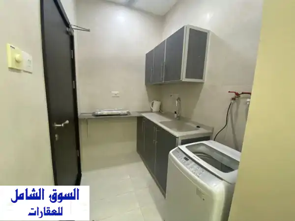 استوديو مفروش فاخر للإيجار بالزنج/بوغزال | 200 د.ب شامل الكهرباء! جاهز للسكن