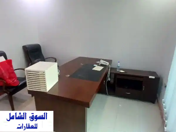 مكتب فاخر مفروش ومقسم للإيجار السنوي بأبراج الهورايزون الراشدية عجمان | 46,000 درهم