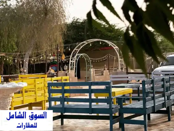 مزرعة فاخرة للبيع في سيح البأنه، رأس الخيمة | 215 ألف قدم | فيلا ونخيل