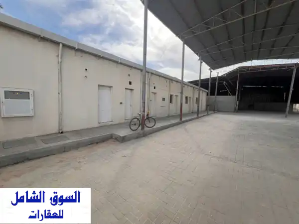 مصنع للإيجار في منطقة الصجعة الصناعية بمساحة اجمالية قدرها 20000 قدم مربع، مناسب للتصنيع والتخزين ...