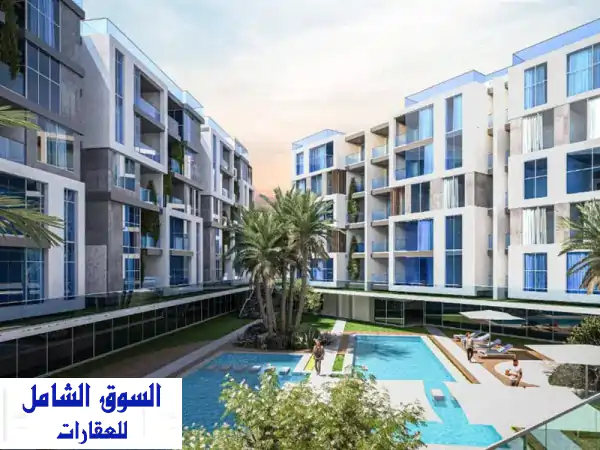 شقة للبيع بـ6 أكتوبر: مقدم 200 ألف وتقسيط أطول فترة | فيو بحيرات مباشر!