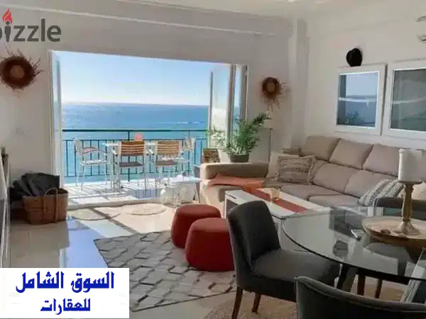 اقليعر شاليه  فوري فيو بحري متشطب بالكامل  كاش 11...