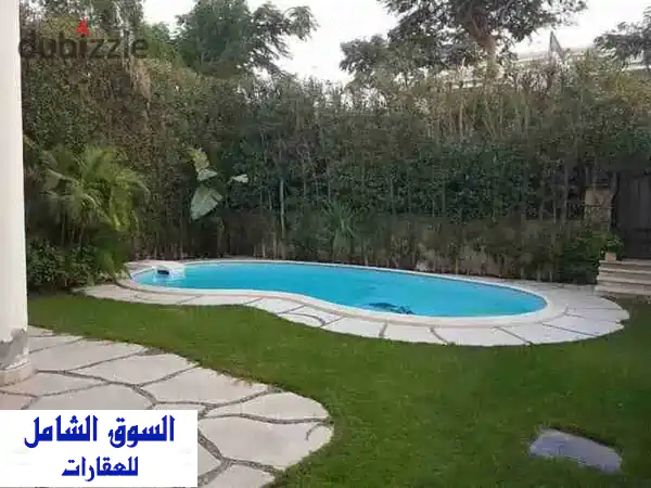 استلم فيلا410 متر فورا في العبور بڤيو علي حمام...