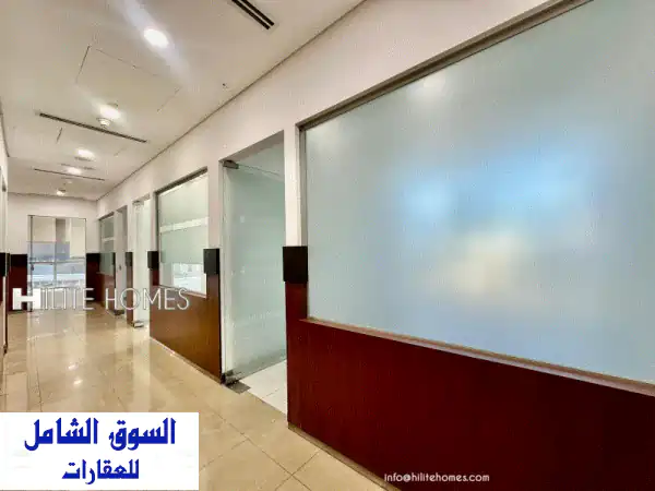 طابق تجاري فاخر للإيجار بالقبلة، الكويت | 284م بإطلالة بحرية مذهلة