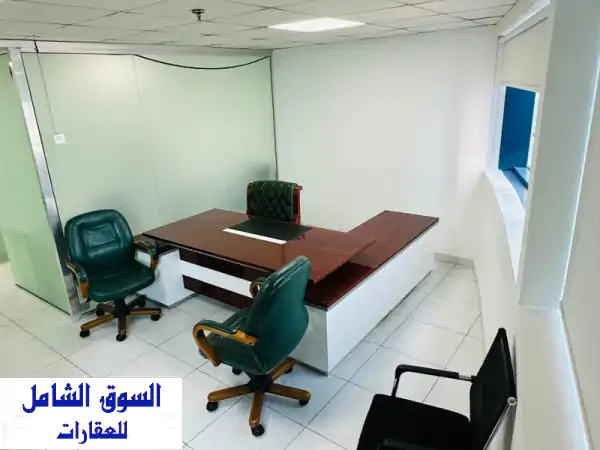 فرصة ذهبية: مكتب تجاري فاخر 1650 قدم مقسم |...